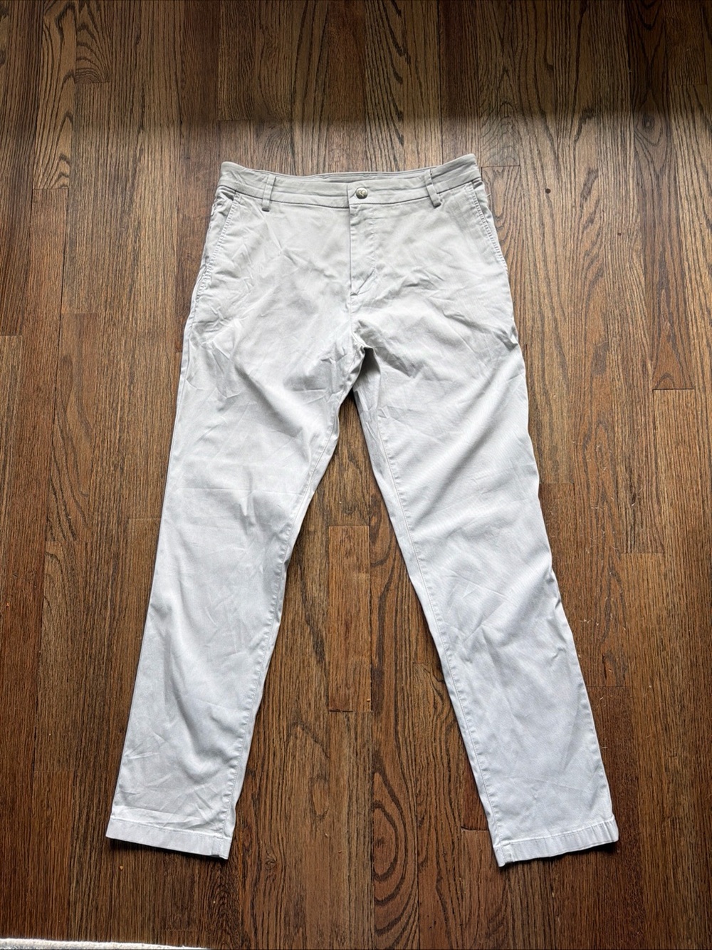 Birddogs Light Gray Chinos - Classic Straight Cut